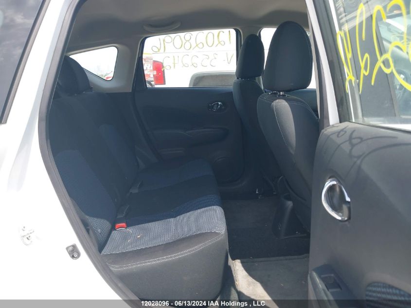 2016 Nissan Versa Note S/S Plus/Sv/Sl/Sr VIN: 3N1CE2CP2GL352242 Lot: 12028096