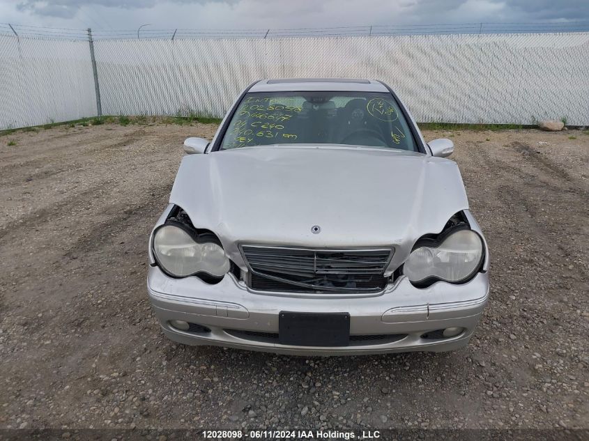 2004 Mercedes-Benz C 240 4Matic VIN: WDBRF81J24F446647 Lot: 12028098