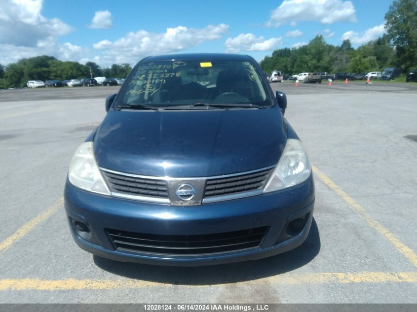 2008 Nissan Versa S/Sl VIN: 3N1BC13E58L353378 Lot: 12028124