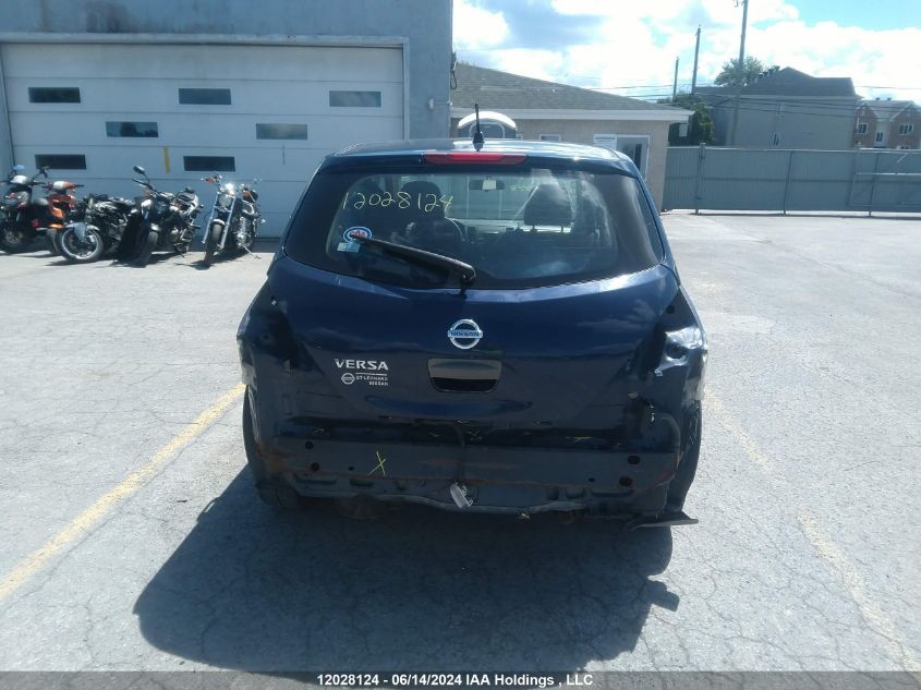 2008 Nissan Versa S/Sl VIN: 3N1BC13E58L353378 Lot: 12028124