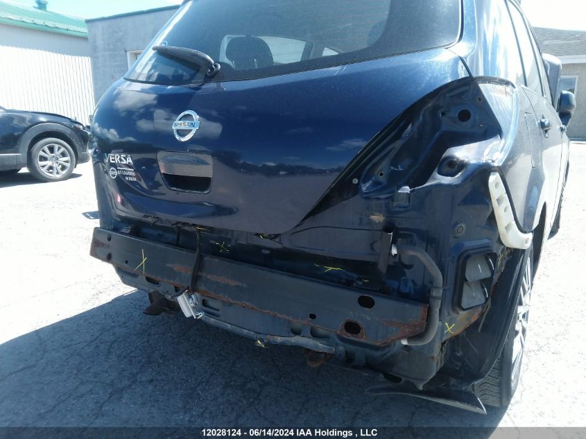 2008 Nissan Versa S/Sl VIN: 3N1BC13E58L353378 Lot: 12028124