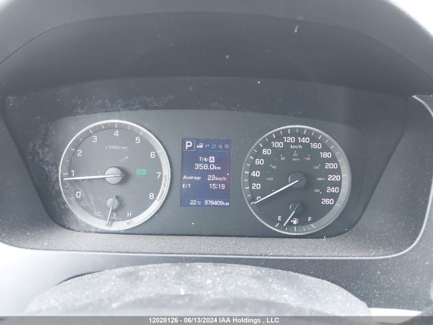 2017 Hyundai Sonata VIN: 5NPE34AF5HH503514 Lot: 12028126