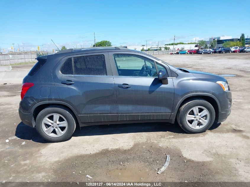 2015 Chevrolet Trax 1Lt VIN: 3GNCJLSB5FL202216 Lot: 12028127