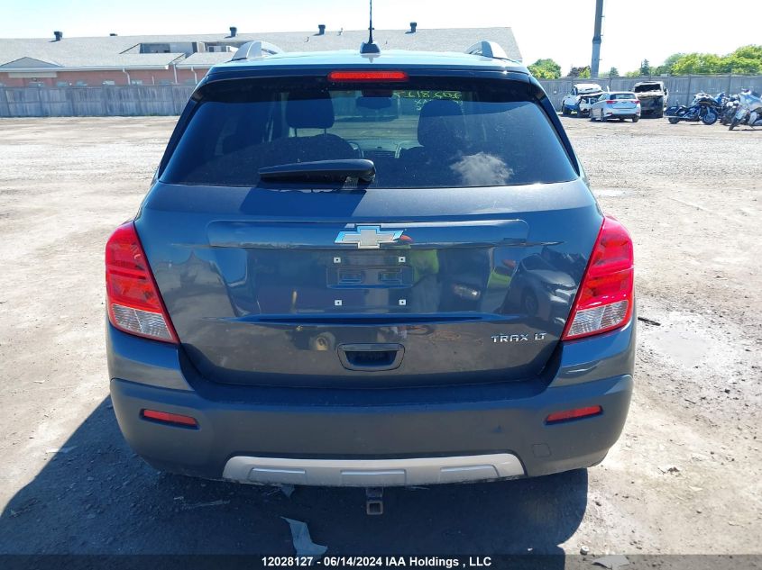 2015 Chevrolet Trax 1Lt VIN: 3GNCJLSB5FL202216 Lot: 12028127