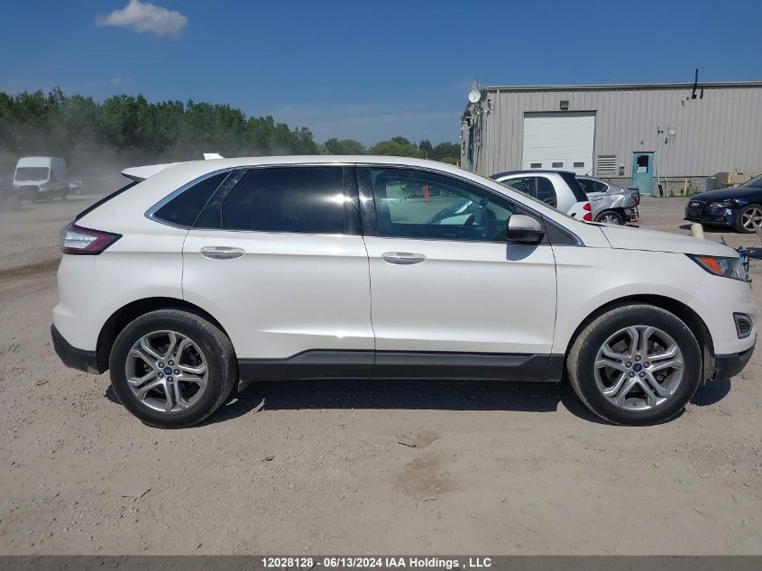 2015 Ford Edge Titanium VIN: 2FMTK3K80FBB69241 Lot: 12028128