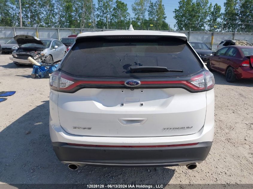 2015 Ford Edge Titanium VIN: 2FMTK3K80FBB69241 Lot: 12028128