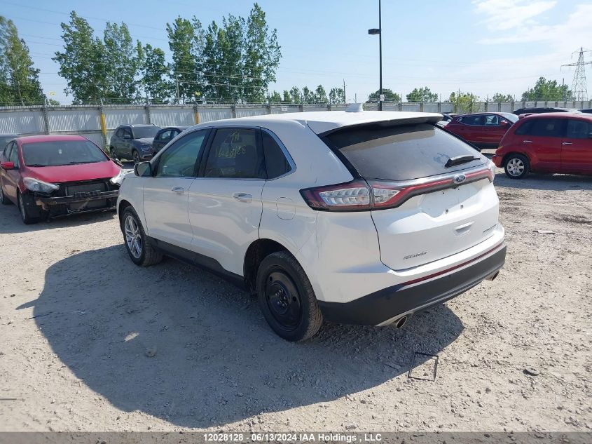 2015 Ford Edge Titanium VIN: 2FMTK3K80FBB69241 Lot: 12028128