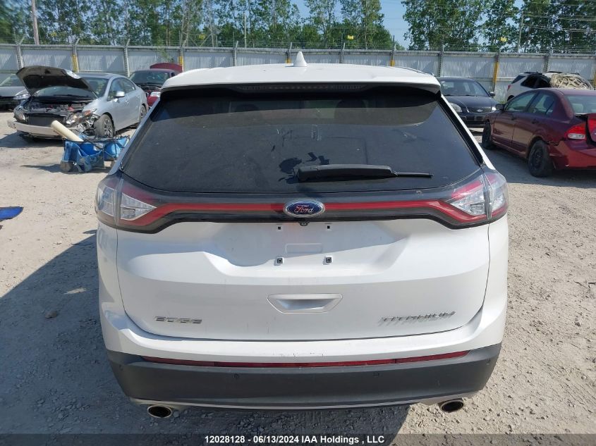 2015 Ford Edge Titanium VIN: 2FMTK3K80FBB69241 Lot: 12028128