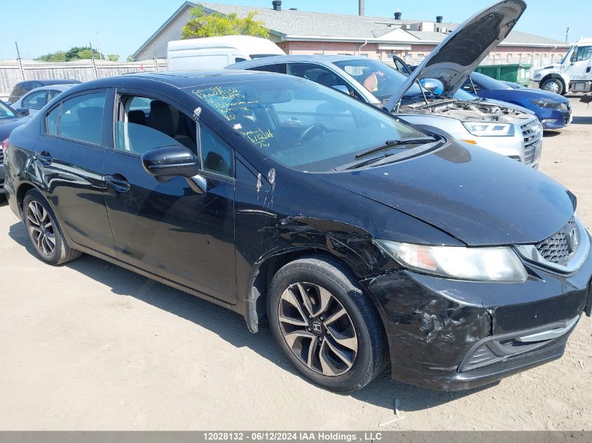 2015 Honda Civic Sedan VIN: 2HGFB2F57FH041895 Lot: 12028132