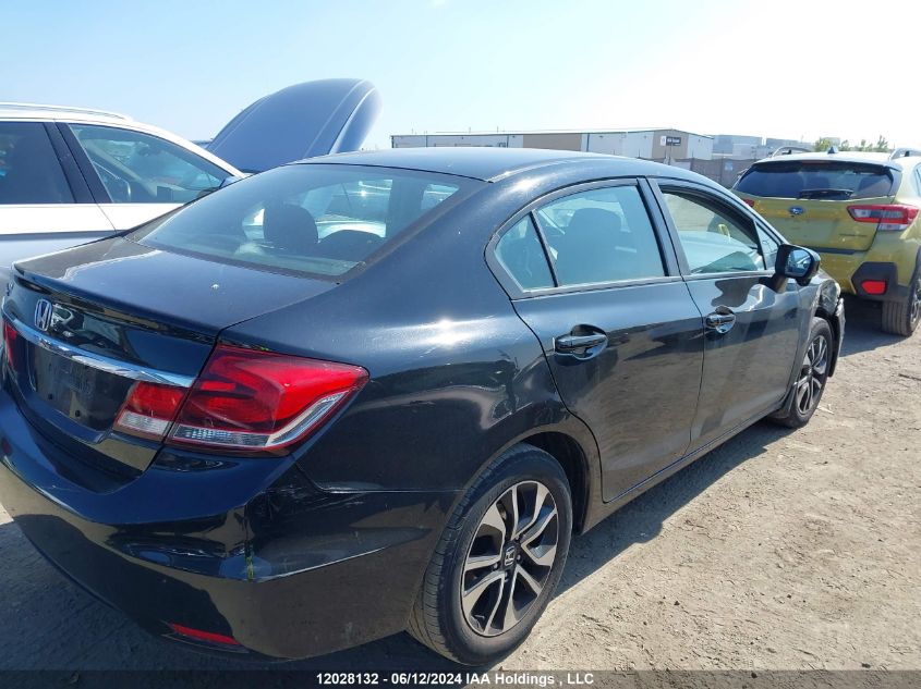 2015 Honda Civic Sedan VIN: 2HGFB2F57FH041895 Lot: 12028132