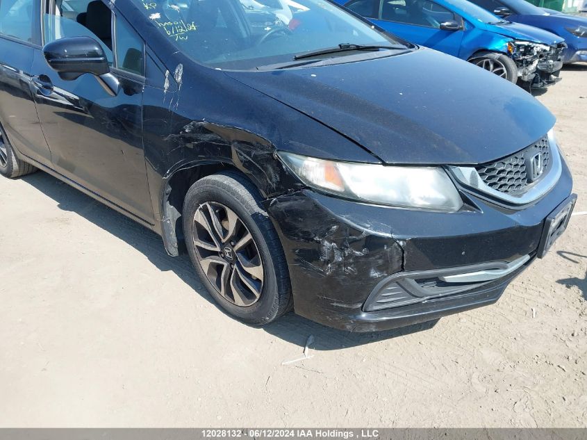 2015 Honda Civic Sedan VIN: 2HGFB2F57FH041895 Lot: 12028132