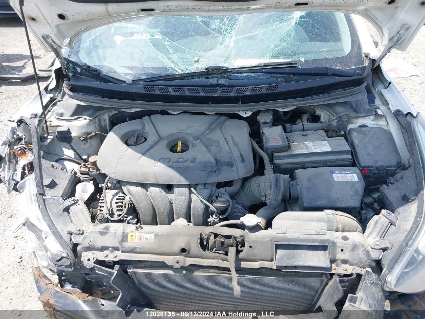 2014 Hyundai Elantra Coupe Gs/Se VIN: KMHDH6AH3EU024466 Lot: 12028135