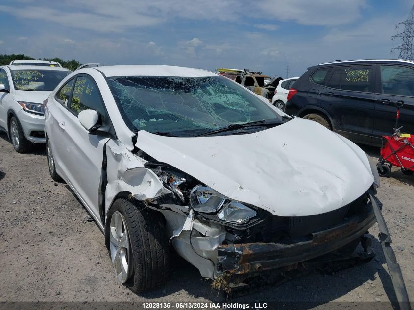 2014 Hyundai Elantra Coupe Gs/Se VIN: KMHDH6AH3EU024466 Lot: 12028135