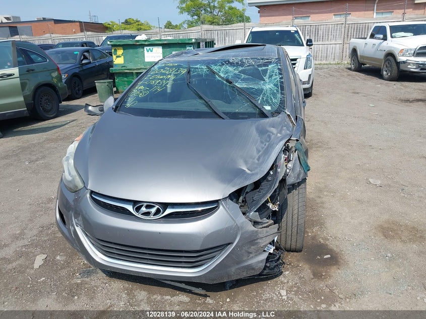 2012 Hyundai Elantra VIN: 5NPDH4AE9CH089392 Lot: 12028139
