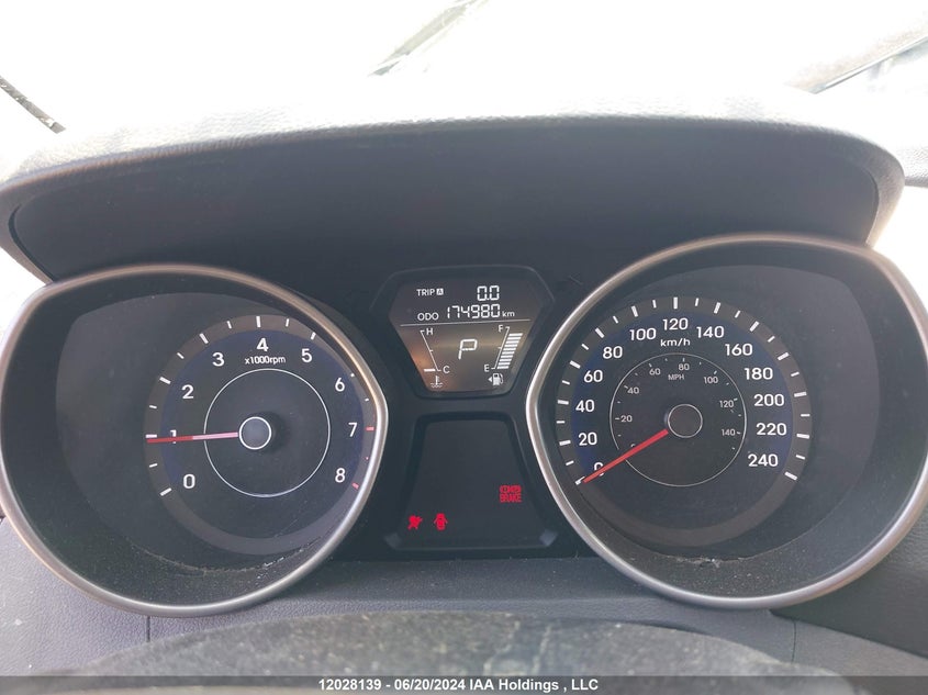 2012 Hyundai Elantra VIN: 5NPDH4AE9CH089392 Lot: 12028139