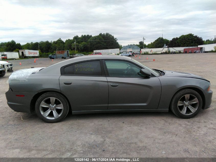 2012 Dodge Charger VIN: 2C3CDXHGXCH220861 Lot: 12028142