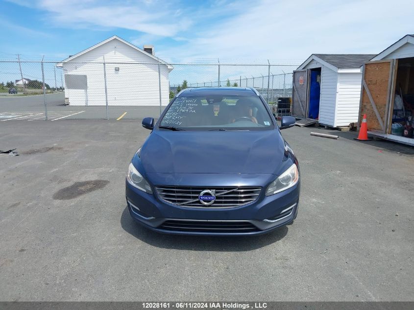 2015 Volvo V60 Premier VIN: YV1902SB0F1210676 Lot: 12028161