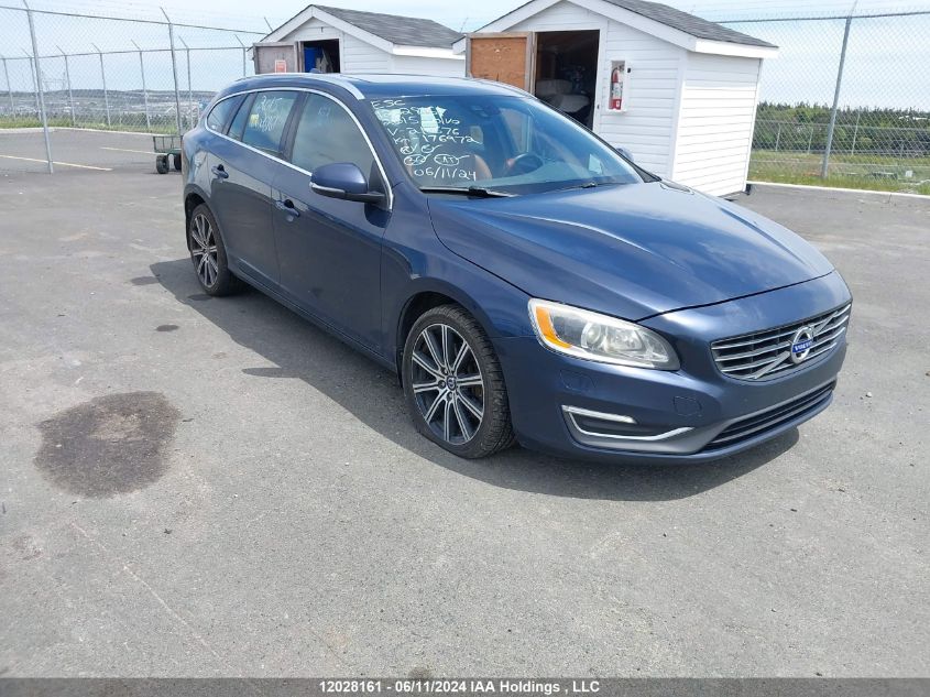 2015 Volvo V60 Premier VIN: YV1902SB0F1210676 Lot: 12028161