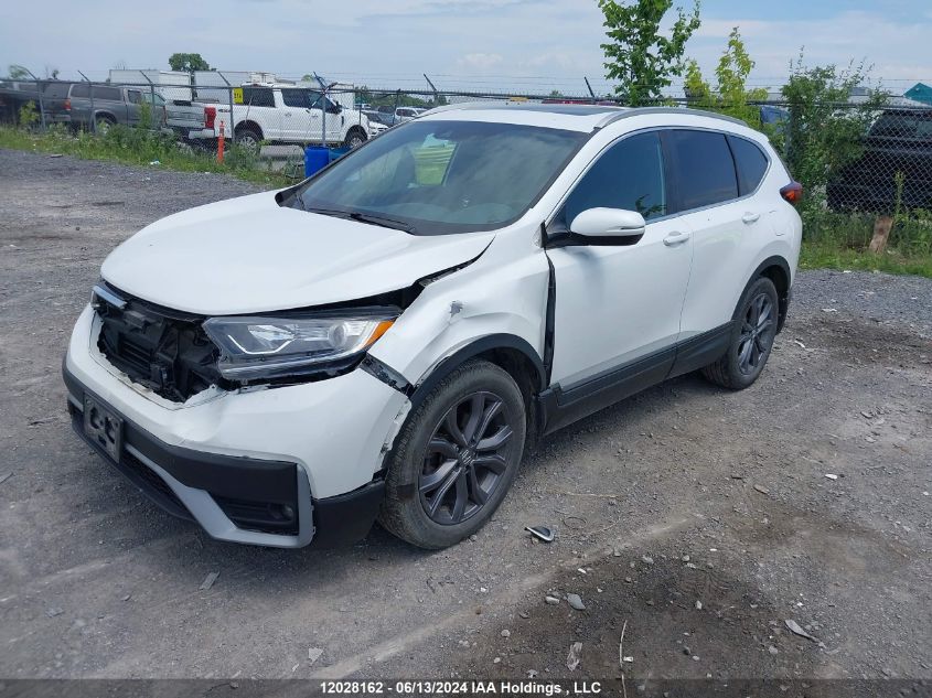 2020 Honda Cr-V Sport VIN: 2HKRW2H43LH219406 Lot: 12028162