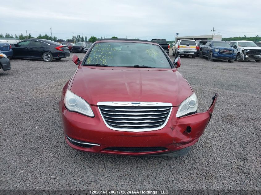 2013 Chrysler 200 Touring VIN: 1C3BCBEG8DN673133 Lot: 12028163