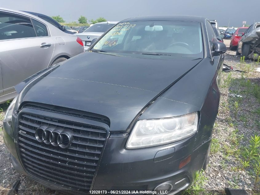 2011 Audi A6 VIN: WAUBGCFB4BN015800 Lot: 12028173