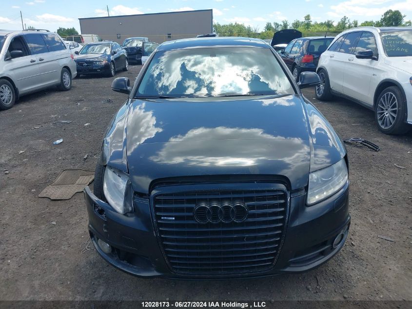 2011 Audi A6 VIN: WAUBGCFB4BN015800 Lot: 12028173