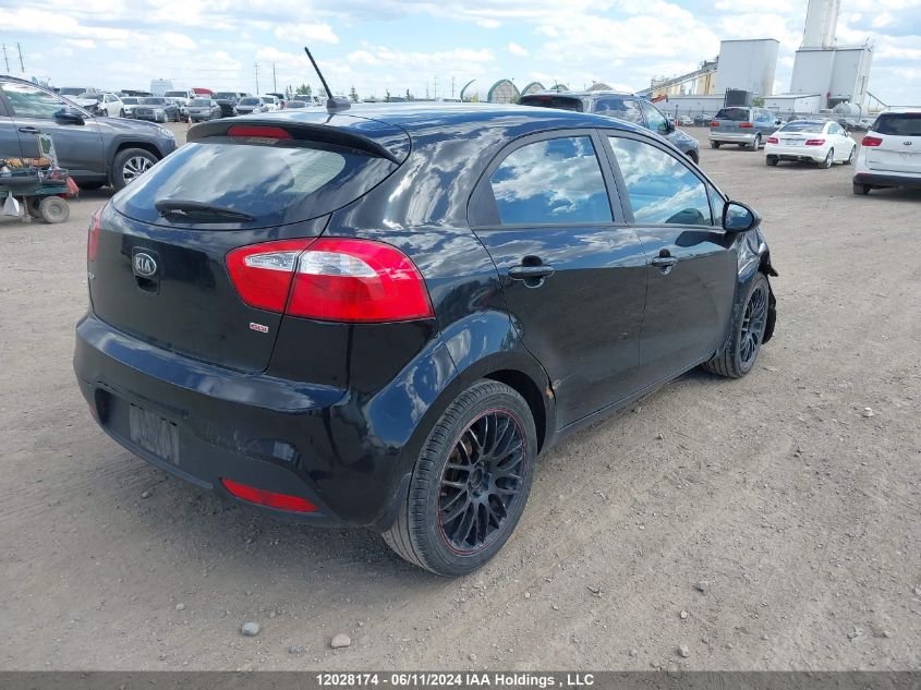 2013 Kia Rio VIN: KNADM5A36D6786754 Lot: 12028174