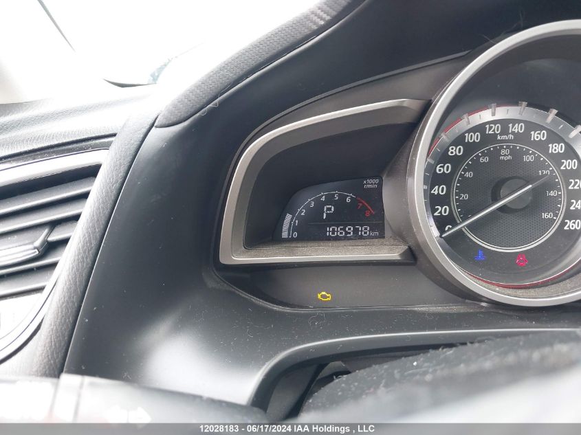 2016 Mazda Mazda3 VIN: 3MZBM1V79GM287657 Lot: 12028183