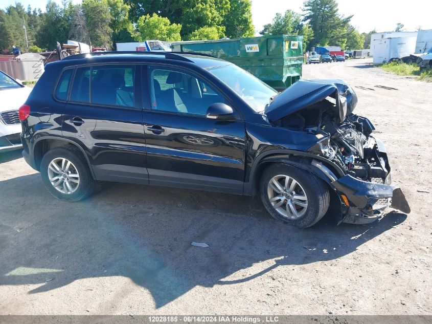 2014 Volkswagen Tiguan VIN: WVGHV3AX7EW588867 Lot: 12028185