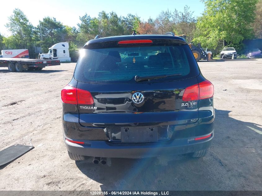 2014 Volkswagen Tiguan VIN: WVGHV3AX7EW588867 Lot: 12028185