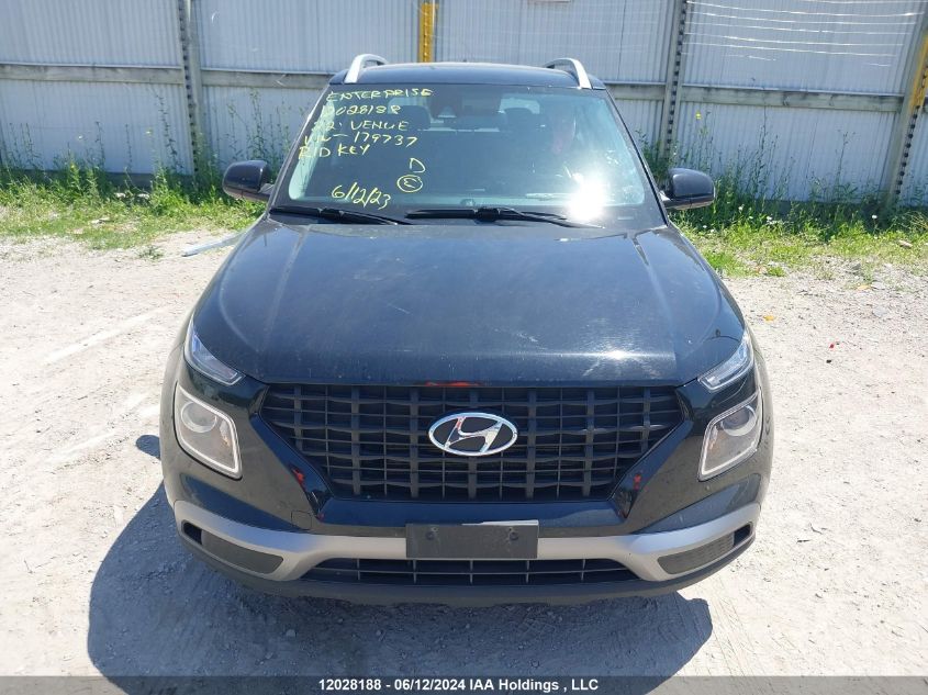 2022 Hyundai Venue Sel/Limited VIN: KMHRC8A39NU179737 Lot: 12028188