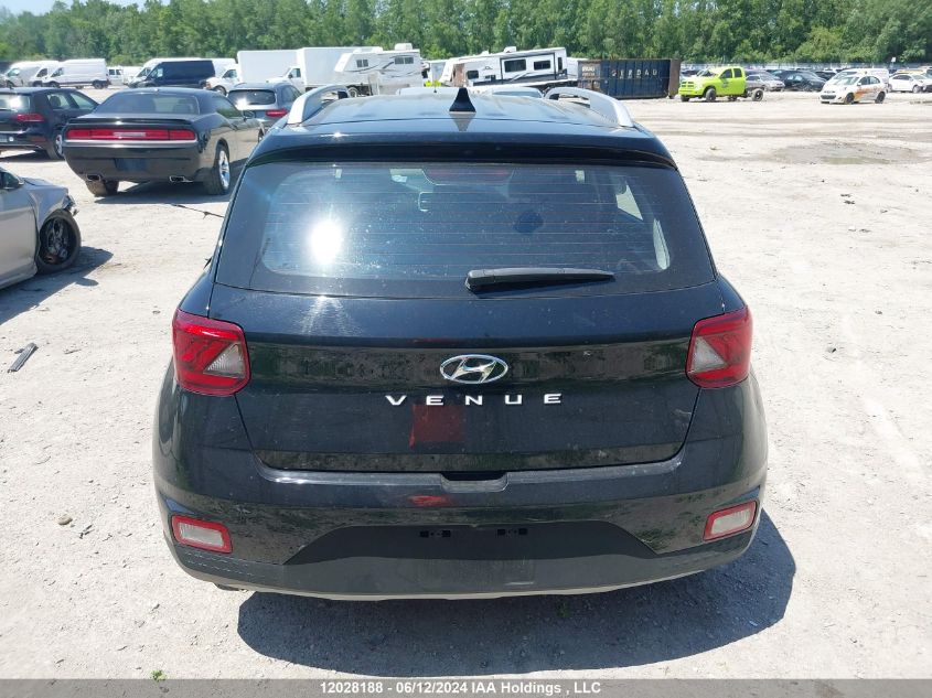 2022 Hyundai Venue Sel/Limited VIN: KMHRC8A39NU179737 Lot: 12028188