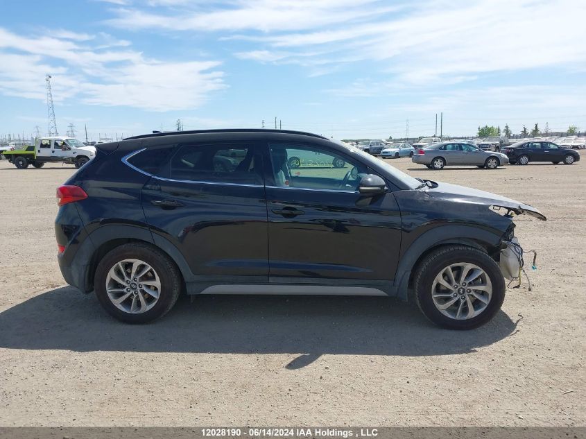 2018 Hyundai Tucson Luxury 2.0L VIN: KM8J3CA40JU773846 Lot: 12028190