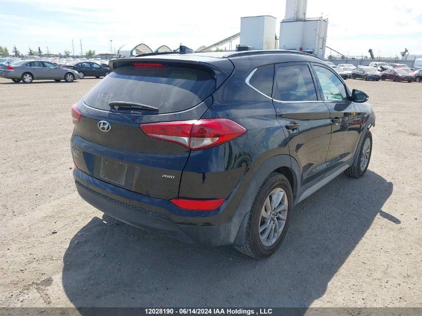 2018 Hyundai Tucson Luxury 2.0L VIN: KM8J3CA40JU773846 Lot: 12028190