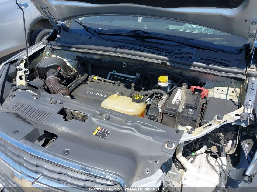 2015 Chevrolet Trax VIN: 3GNCJKSB5FL142089 Lot: 12028195