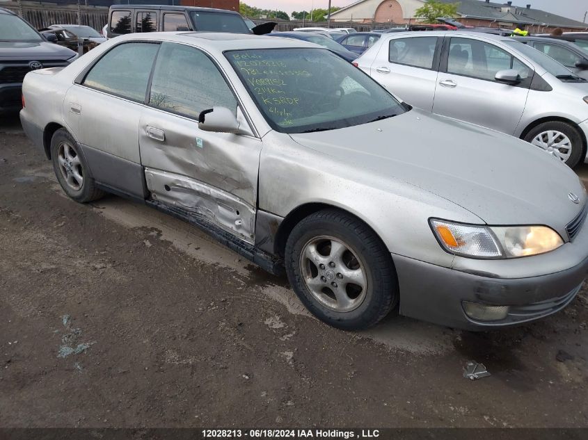 1998 Lexus Es 300 VIN: JT8BF28GXW0089152 Lot: 12028213