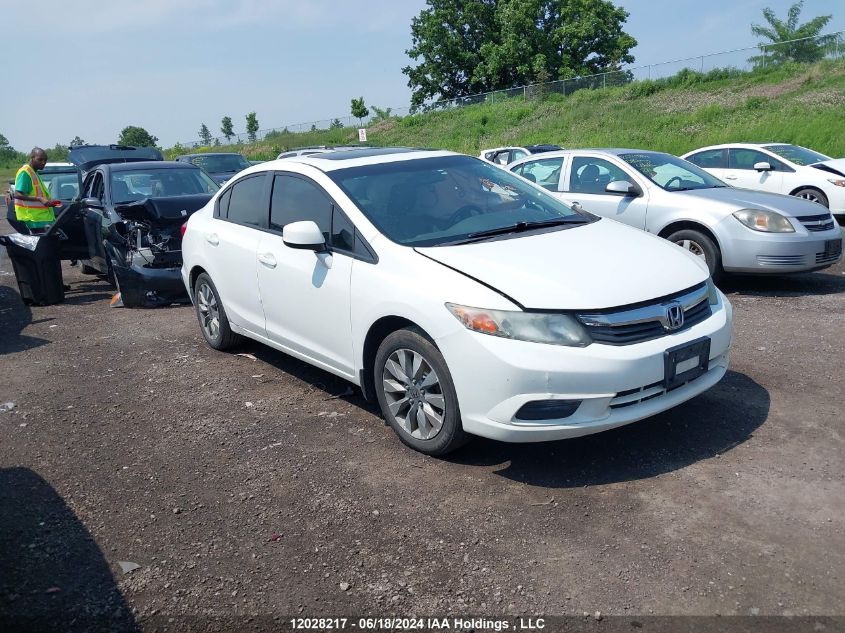 2012 Honda Civic Sdn VIN: 2HGFB2F53CH037158 Lot: 12028217