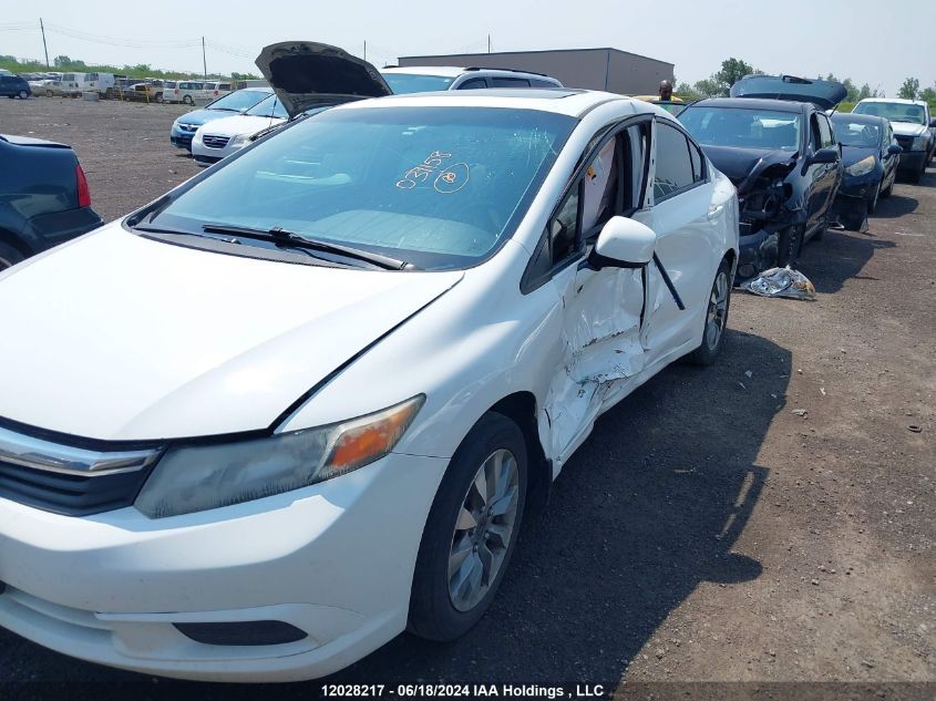 2012 Honda Civic Sdn VIN: 2HGFB2F53CH037158 Lot: 12028217