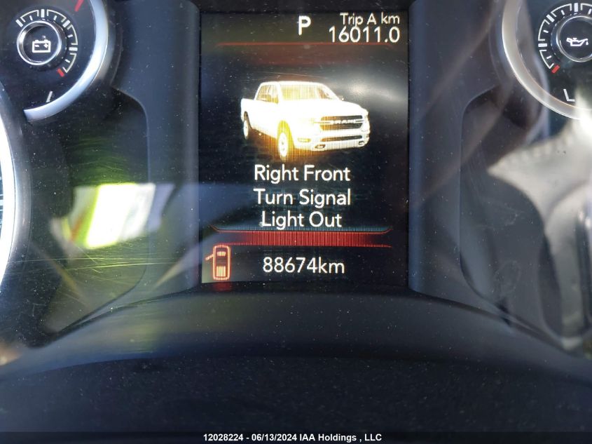 2021 Ram 1500 Big Horn VIN: 1C6SRFFT2MN546379 Lot: 12028224