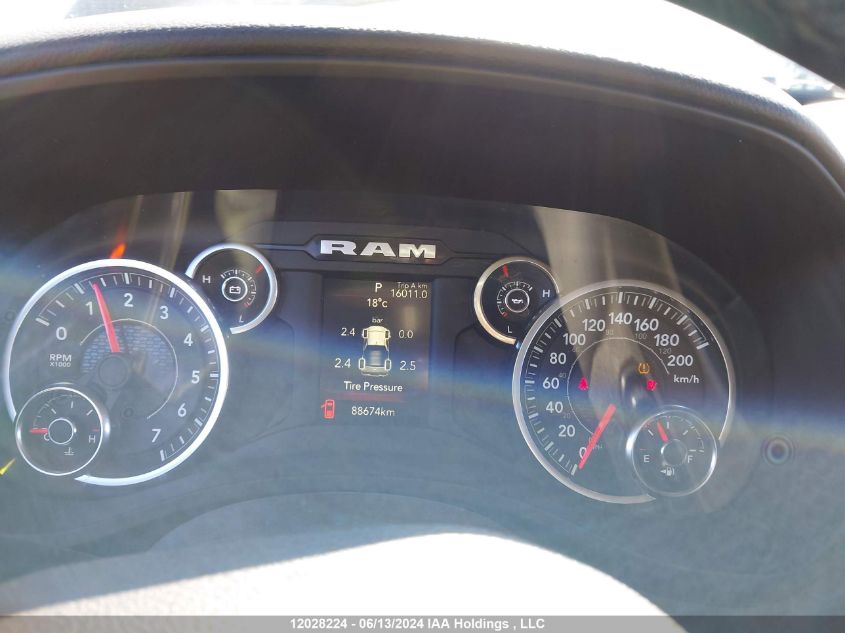 2021 Ram 1500 Big Horn VIN: 1C6SRFFT2MN546379 Lot: 12028224