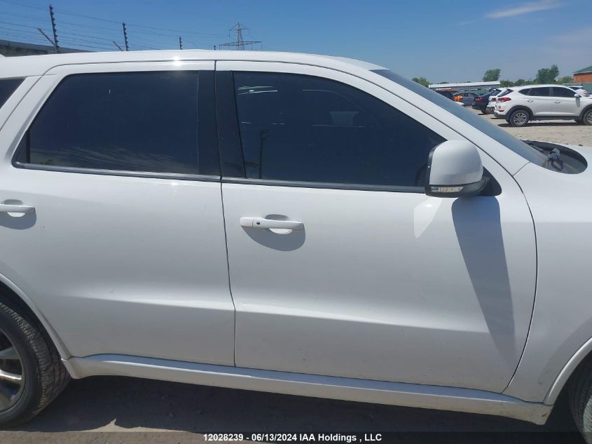 2018 Dodge Durango Gt VIN: 1C4RDJDG5JC112088 Lot: 12028239