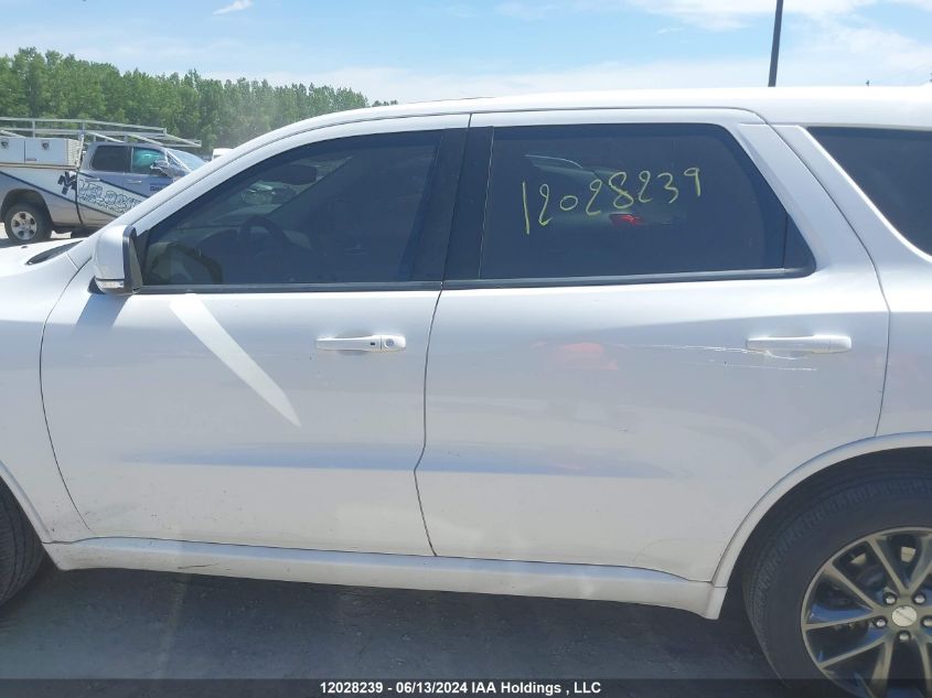 2018 Dodge Durango Gt VIN: 1C4RDJDG5JC112088 Lot: 12028239