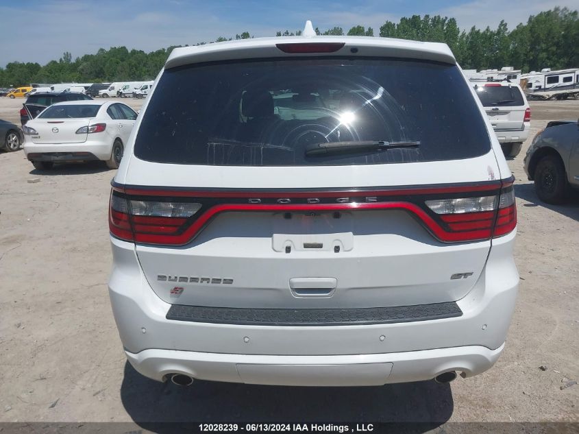 2018 Dodge Durango Gt VIN: 1C4RDJDG5JC112088 Lot: 12028239