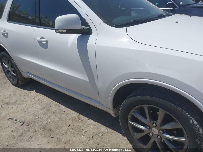 2018 Dodge Durango Gt VIN: 1C4RDJDG5JC112088 Lot: 12028239