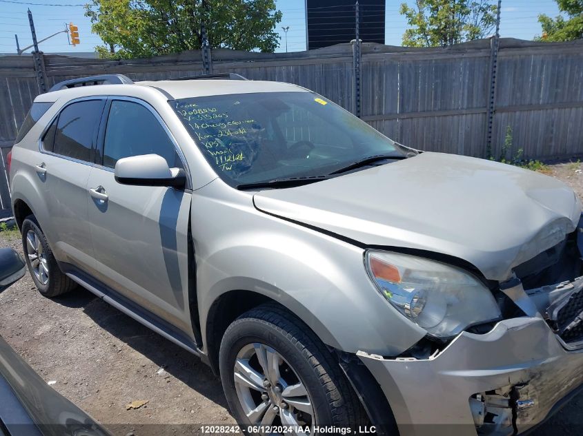 2014 Chevrolet Equinox VIN: 2GNFLCE34E6315203 Lot: 12028242