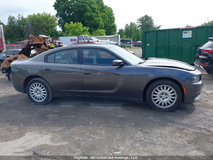 2018 Dodge Charger Police VIN: 2C3CDXKT1JH293202 Lot: 12028244