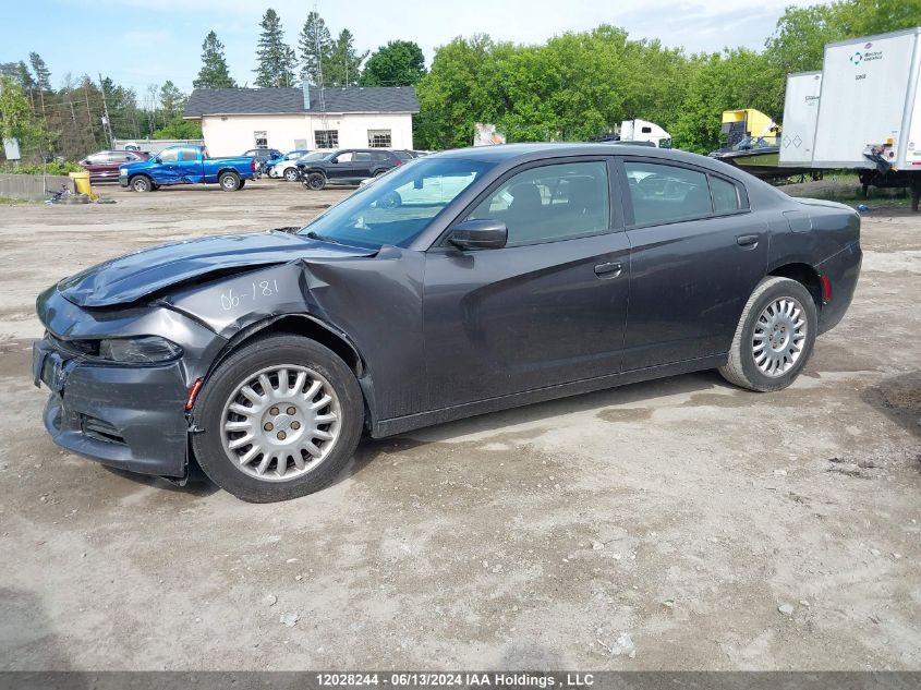 2018 Dodge Charger Police VIN: 2C3CDXKT1JH293202 Lot: 12028244