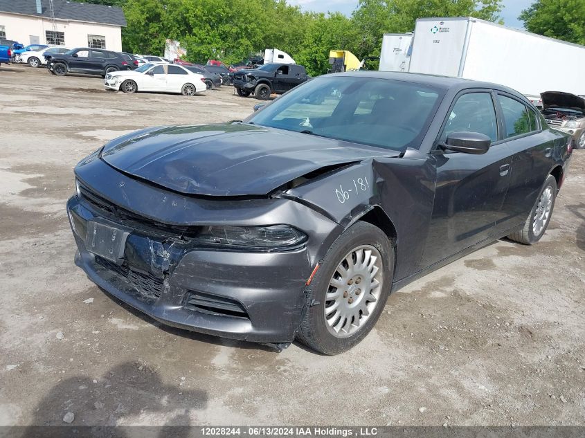 2018 Dodge Charger Police VIN: 2C3CDXKT1JH293202 Lot: 12028244