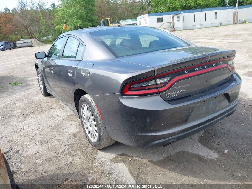 2018 Dodge Charger Police VIN: 2C3CDXKT1JH293202 Lot: 12028244