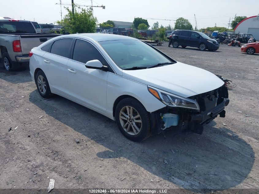 2015 Hyundai Sonata Gl VIN: 5NPE24AF9FH174686 Lot: 12028245